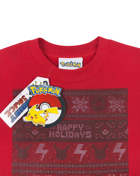 Pokemon Christmas Jumper For Kids & Teens | Pikachu Sweatshirt