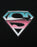 Superman Chrome Men's Black T-Shirt Superhero Tee