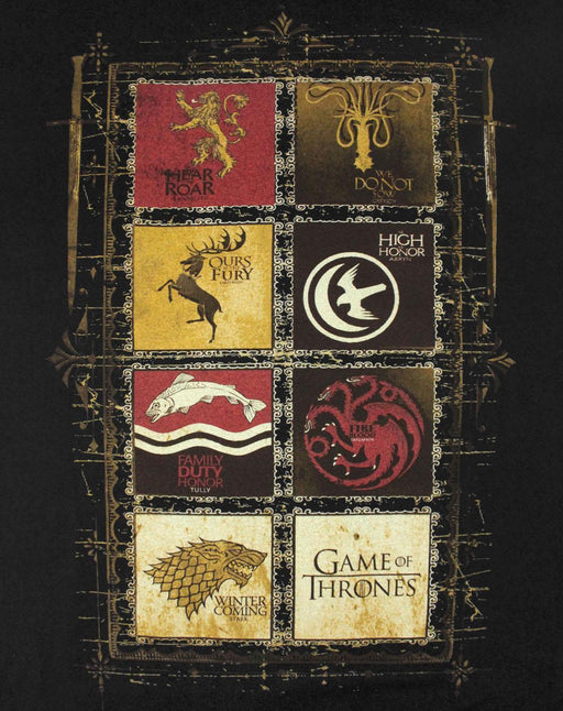 Game Of Thrones House Panels Men's T-Shirt