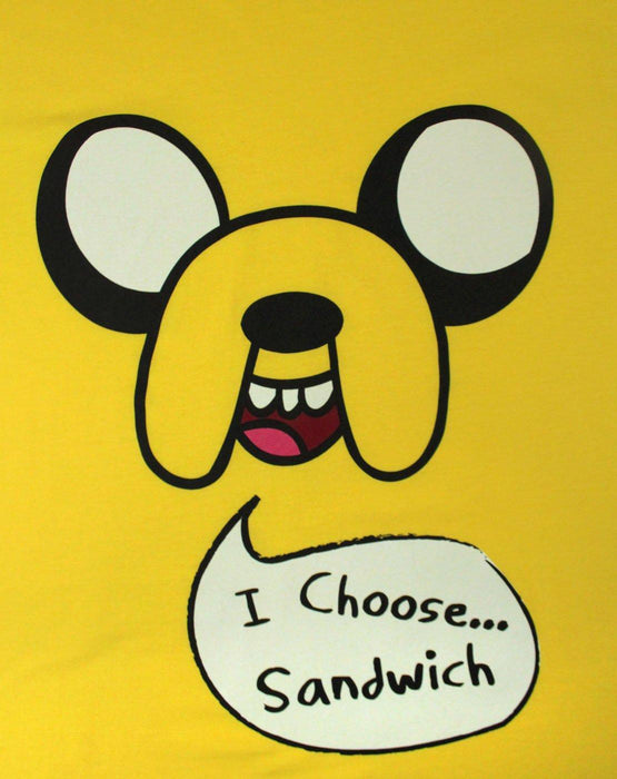 Adventure Time Jake I Choose Sandwich Women's T-Shirt