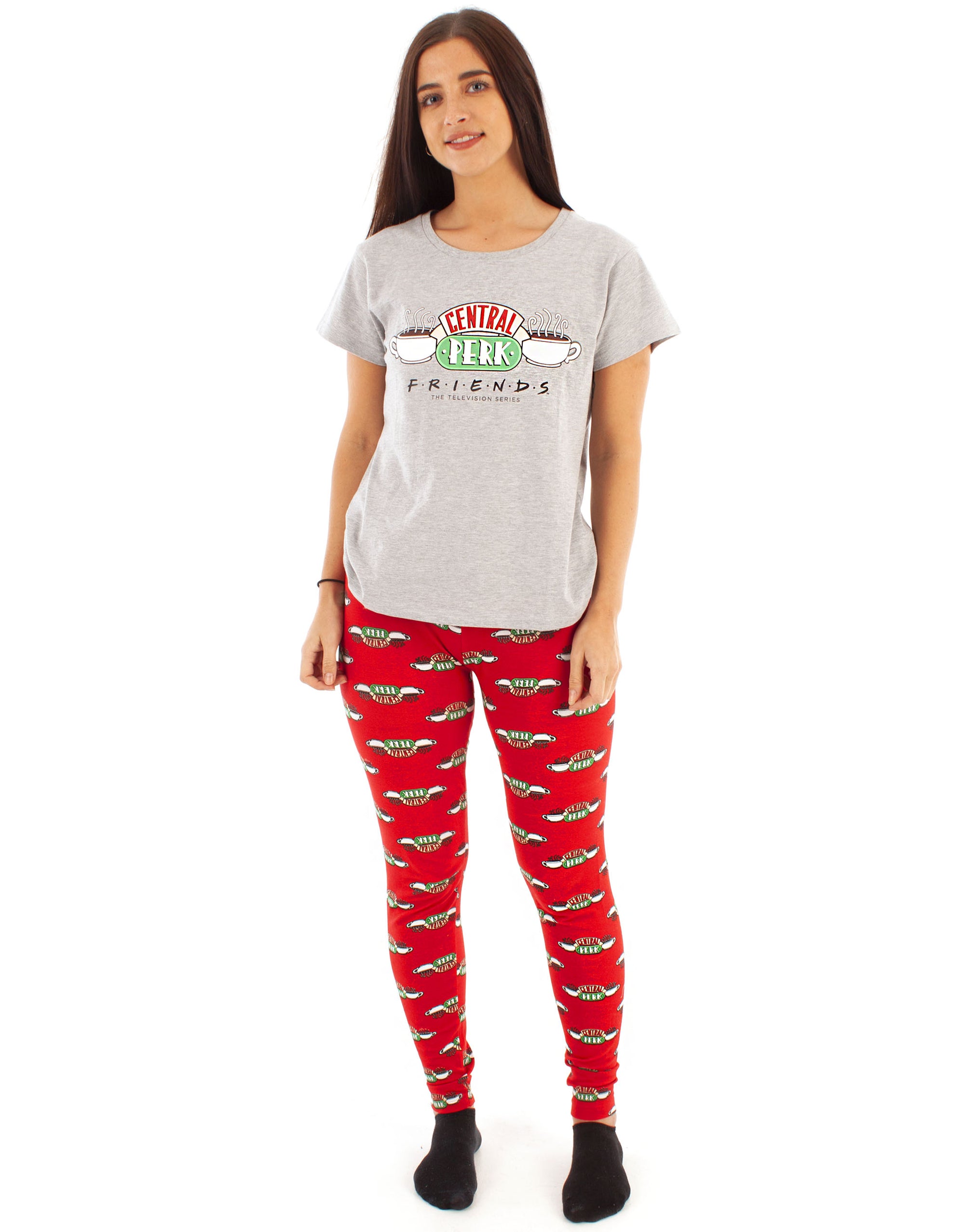Friends Central Perk Pyjamas for Women - Cafe TV Show Ladies PJ Set ...