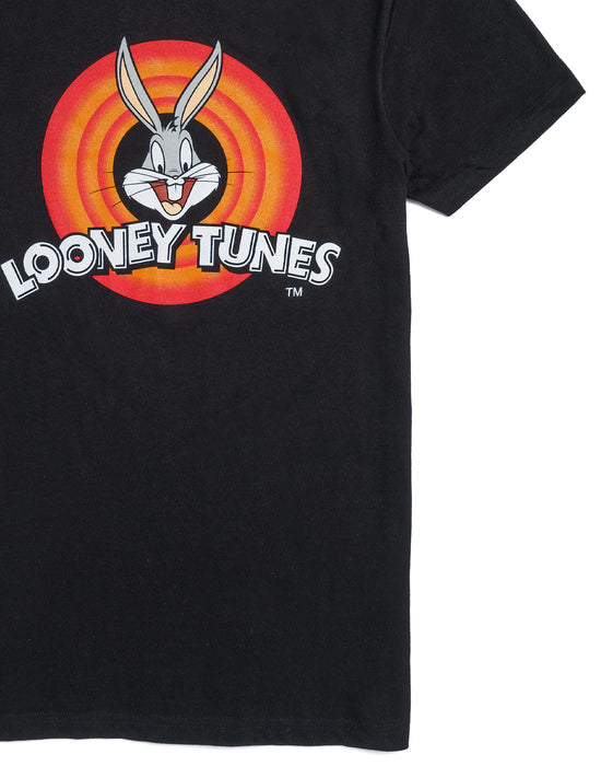 Top Vanilla T-Shirt Bugs Tunes Bunny Black Looney for Women\'s — Underground -
