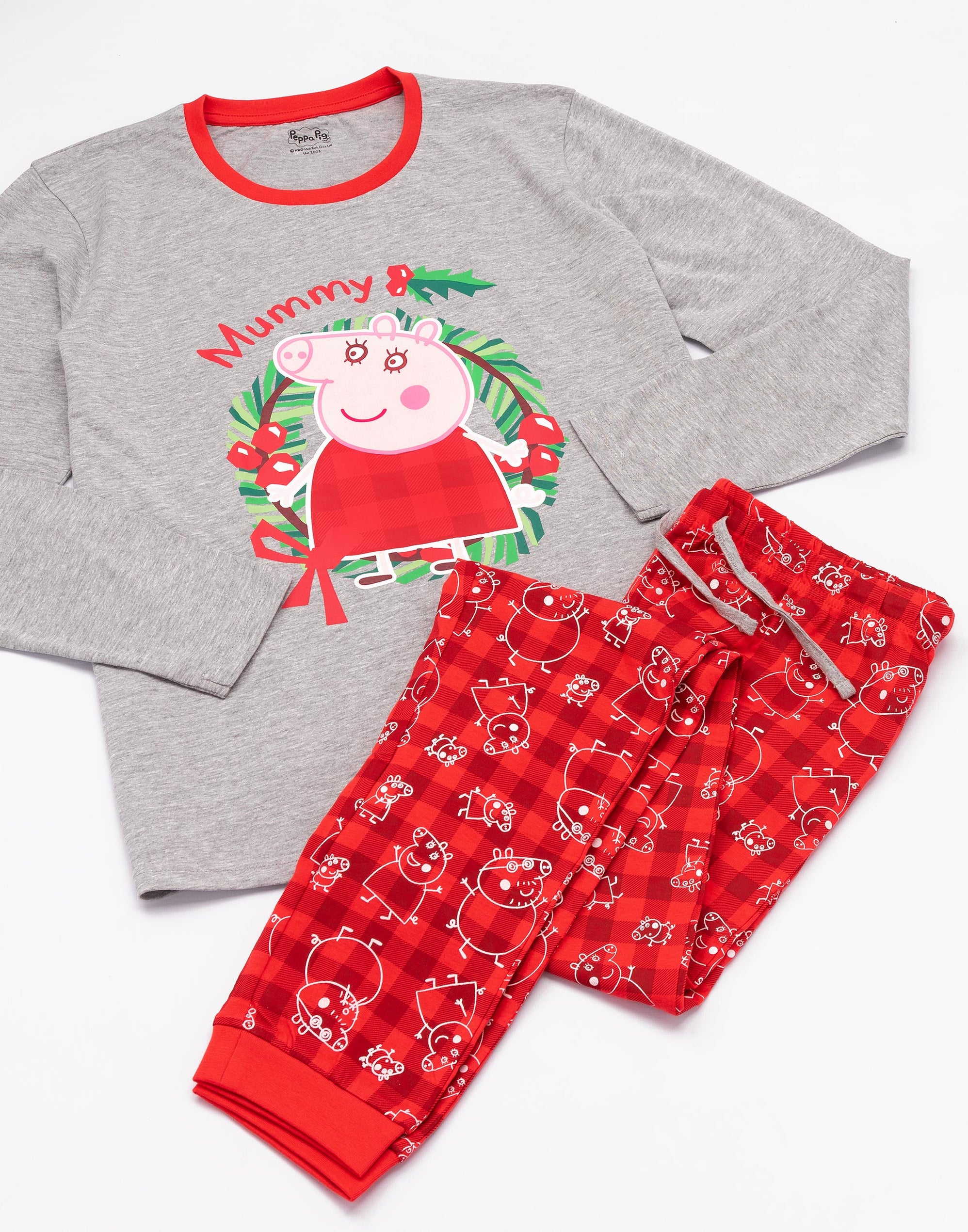 Peppa Pig - Mummy Pig - Christmas Family Pyjamas - Womens — Vanilla ...
