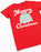 Pusheen The Cat Christmas T-Shirt For Women - Red