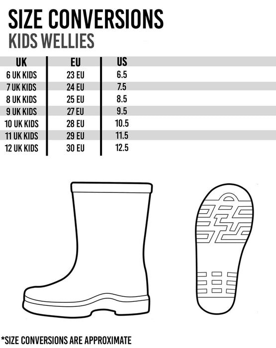 Bluey Kids All Over Print Wellies
